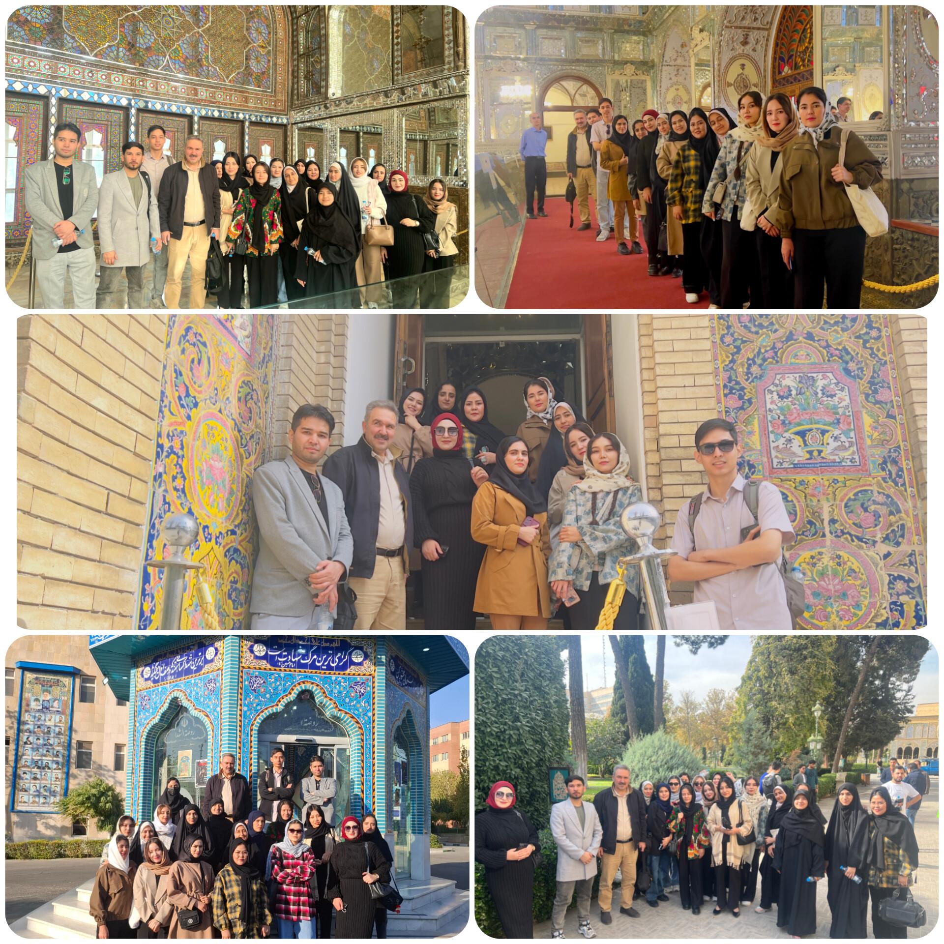 برگزاری اردوی تهرانگردی ویژه دانشجویان بین الملل دانشگاه علامه طباطبایی